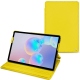 Lederschutzhülle Samsung Galaxy Tab S6 - Jaune fluo