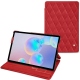 Lederschutzhülle Samsung Galaxy Tab S6 - Rouge troupelenc - Couture