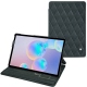 가죽 커버 Samsung Galaxy Tab S6 - Blu marino - Couture