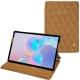 Housse cuir Samsung Galaxy Tab S6 - Castan esparciate - Couture