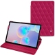 가죽 커버 Samsung Galaxy Tab S6 - Rose fluo - Couture