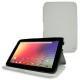 レザーケース Samsung Google Nexus 10  - Gris ( Nappa - Pantone W428C ) 