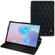 Samsung Galaxy Tab S6 leather case - Dark vintage - Couture