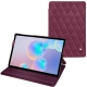 Funda de piel Samsung Galaxy Tab S6 - Prune vintage - Couture