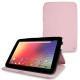 レザーケース Samsung Google Nexus 10  - Rose ( Nappa - Pantone 2365C ) 