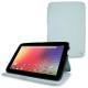 レザーケース Samsung Google Nexus 10  - Bleu clair ( Nappa - Pantone 277C ) 