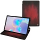 Capa em pele Samsung Galaxy Tab S6 - Rouge Patine