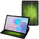 가죽 커버 Samsung Galaxy Tab S6 - Vert Patine