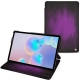 Samsung Galaxy Tab S6 leather case - Violet Patine