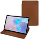 가죽 커버 Samsung Galaxy Tab S6 - Marron PU