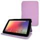 レザーケース Samsung Google Nexus 10  - Lilas ( Nappa - Pantone 2645U ) 