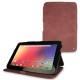 レザーケース Samsung Google Nexus 10  - Passion vintage ( Glutton - Red ) 