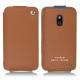 Custodia in pelle Nokia Lumia 620  - Marron ( Nappa - Pantone 1615C ) 