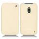 Custodia in pelle Nokia Lumia 620  - Beige ( Nappa - Pantone 7502C ) 