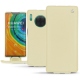 Huawei Mate 30 Pro leather case - Beige ( Nappa - Pantone 7502C ) 