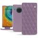 가죽 커버 Huawei Mate 30 Pro - Lilas - Couture ( Nappa - Pantone 2645U ) 