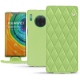 Capa em pele Huawei Mate 30 Pro - Vert olive - Couture ( Nappa - Pantone 578U ) 