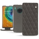 Huawei Mate 30 Pro leather case - Anthracite - Couture ( Pantone 424C ) 