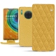 Capa em pele Huawei Mate 30 Pro - Mimosa - Couture ( Pantone 141C ) 