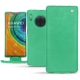 Huawei Mate 30 Pro leather case - Menthe vintage ( Pantone 562C ) 
