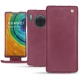Custodia in pelle Huawei Mate 30 Pro - Prune vintage ( Pantone 512C ) 