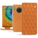 Housse cuir Huawei Mate 30 Pro - Mandarine vintage - Couture