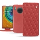 Lederschutzhülle Huawei Mate 30 Pro - Cerise vintage - Couture
