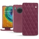 Lederschutzhülle Huawei Mate 30 Pro - Prune vintage - Couture