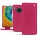 Capa em pele Huawei Mate 30 Pro - Rose fluo