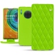 Housse cuir Huawei Mate 30 Pro - Vert fluo - Couture