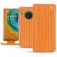 Funda de piel Huawei Mate 30 Pro - Abaca arancio
