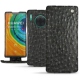 Housse cuir Huawei Mate 30 Pro - Autruche nero