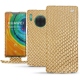 Housse cuir Huawei Mate 30 Pro - Serpent sabbia