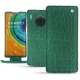 Funda de piel Huawei Mate 30 Pro - Crocodile pino