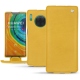Huawei Mate 30 Pro leather case - Jaune soulèu