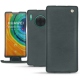 Huawei Mate 30 Pro leather case - Blu marino