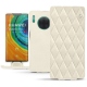 Funda de piel Huawei Mate 30 Pro - Blanc escumo - Couture