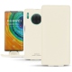 Housse cuir Huawei Mate 30 Pro - Blanc PU