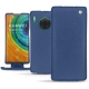 가죽 커버 Huawei Mate 30 Pro - Bleu frisson