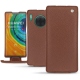 Housse cuir Huawei Mate 30 Pro - Marron délicat