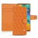 Capa em pele Huawei Mate 30 Pro - Orange - Couture ( Nappa - Pantone 1495U ) 