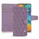 Custodia in pelle Huawei Mate 30 Pro - Lilas - Couture ( Nappa - Pantone 2645U ) 
