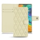 Funda de piel Huawei Mate 30 Pro - Ivoire - Couture ( Sleek P C12 - White ) 