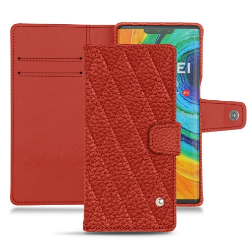 Huawei Mate 30 Pro leather covers and casesPapaye - Couture ( Pantone #b54317 ) 