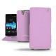 Lederschutzhülle Sony Xperia Z  - Lilas ( Nappa - Pantone 2645U ) 
