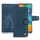 Custodia in pelle Huawei Mate 30 Pro - Blu mediterran
