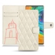 Funda de piel Huawei Mate 30 Pro - Blanc escumo - Couture