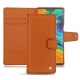 Housse cuir Huawei Mate 30 Pro - Orange vibrant