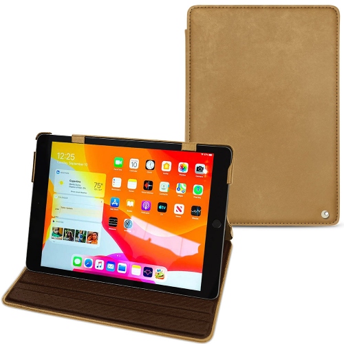Funda de piel Apple iPad 10.2" (2019 / 2020 / 2021)Sable vintage ( Pantone #9b7340 ) 