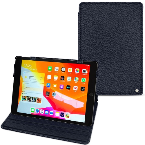 Capa em pele Apple iPad 10.2" (2019 / 2020 / 2021)Cobalt ( Pantone #2b253f ) 